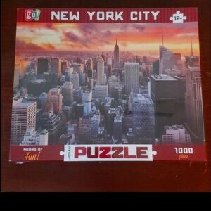 Go! Games New York City, 1000 Piece Jigsaw Puzzle Brand New